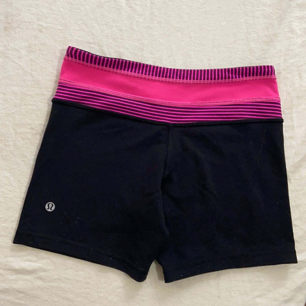 Reversible Lululemon bike shorts